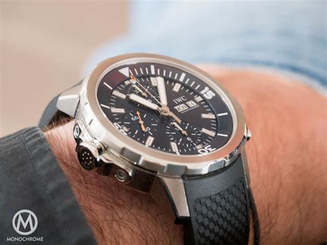 iwc aquatimer chronograph opinioni|iwc aquatimer chronograph review.